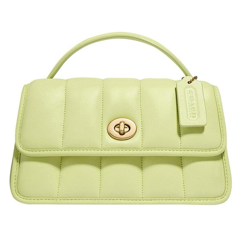 Coach Turnlock Clutch with Quilting‎ Bag - Picture 2 of 15